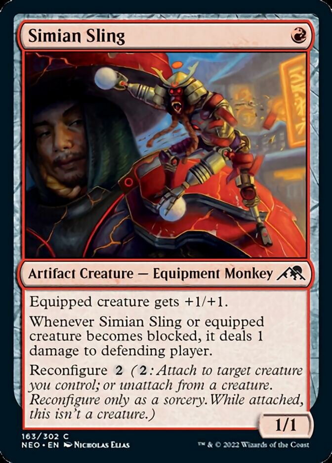 Simian Sling [Kamigawa: Neon Dynasty] | Play N Trade Winnipeg