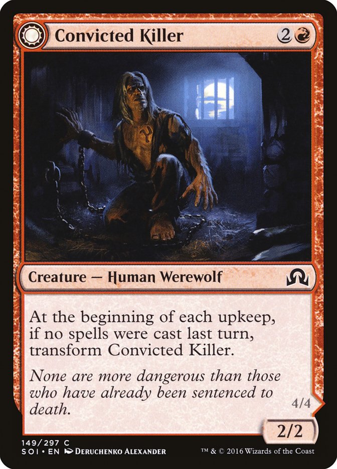 Convicted Killer // Branded Howler [Shadows over Innistrad] | Play N Trade Winnipeg