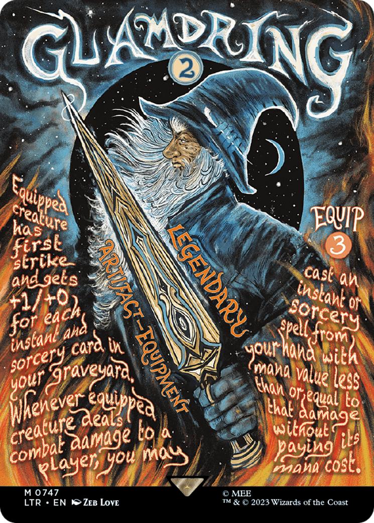 Glamdring (Borderless Poster) [The Lord of the Rings: Tales of Middle-Earth] | Play N Trade Winnipeg