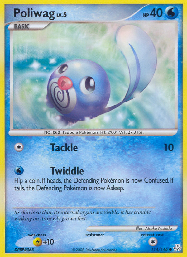 Poliwag (114/146) [Diamond & Pearl: Legends Awakened] | Play N Trade Winnipeg