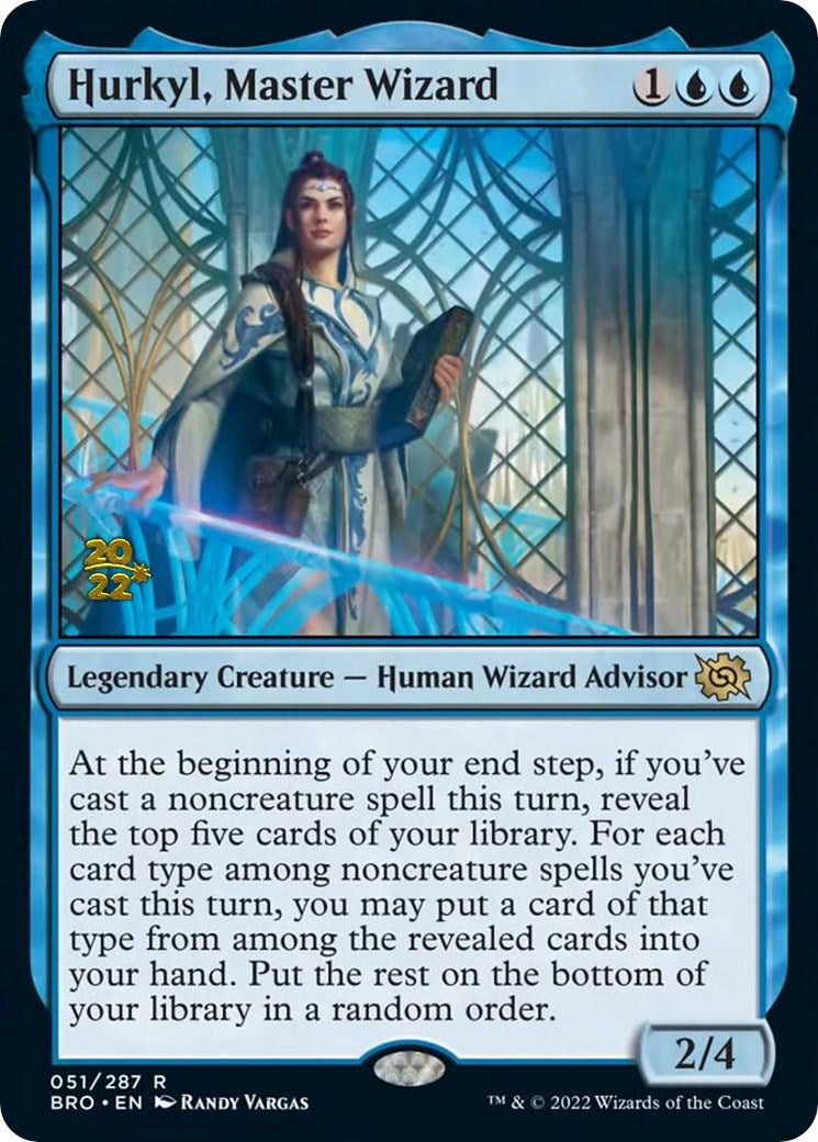 Hurkyl, Master Wizard [The Brothers' War: Prerelease Promos] | Play N Trade Winnipeg