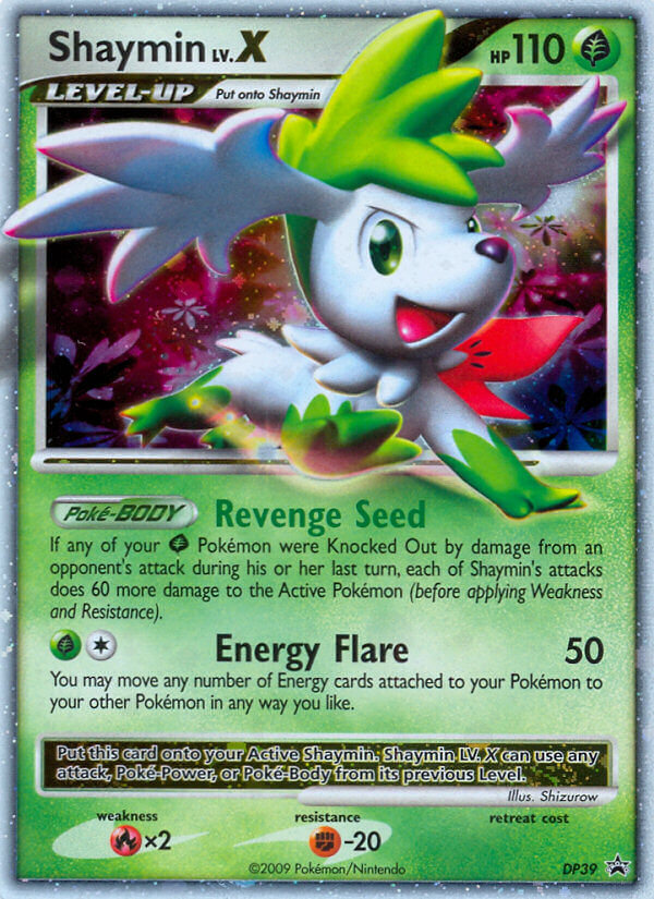 Shaymin LV.X (DP39) [Diamond & Pearl: Black Star Promos] | Play N Trade Winnipeg