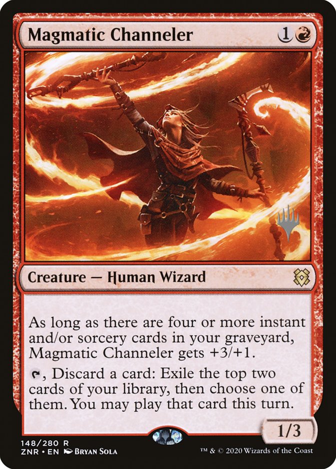 Magmatic Channeler (Promo Pack) [Zendikar Rising Promos] | Play N Trade Winnipeg