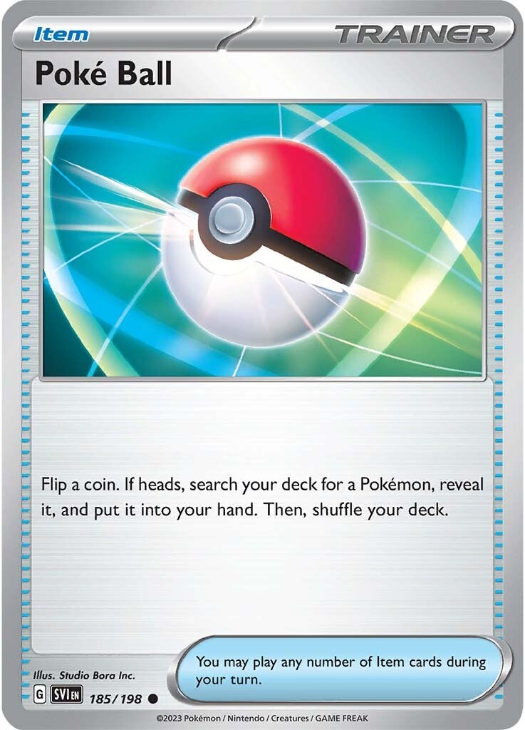 Poke Ball (185/198) [Scarlet & Violet: Base Set] | Play N Trade Winnipeg