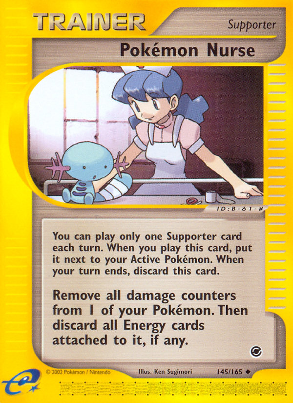 Pokemon Nurse (145/165) [Expedition: Base Set] | Play N Trade Winnipeg