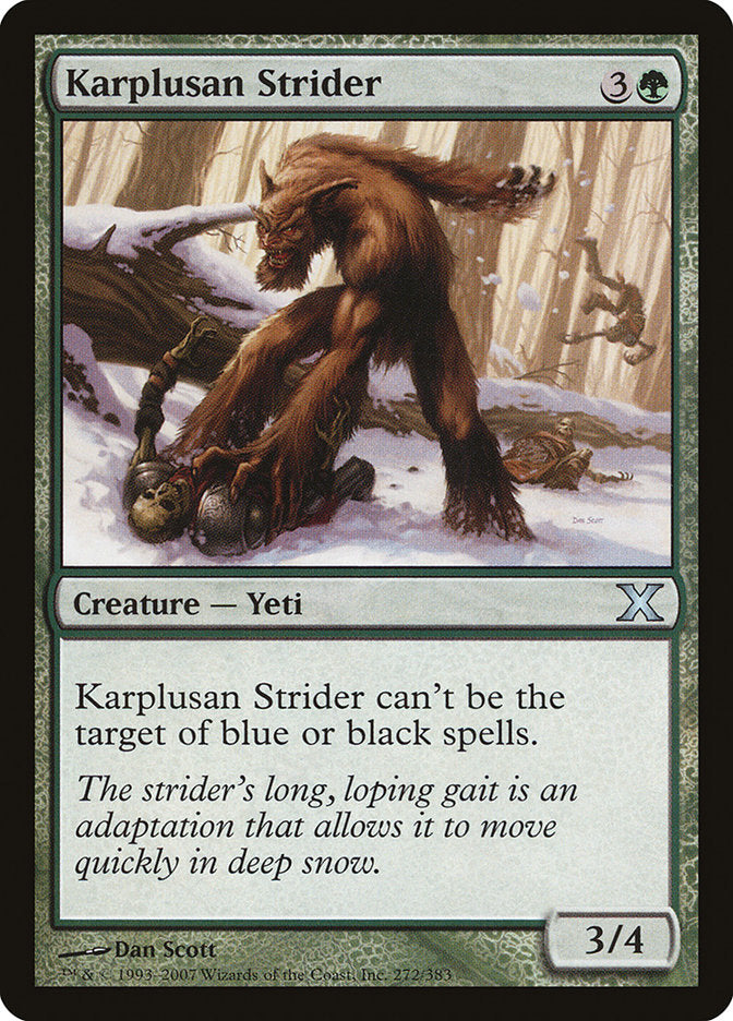 Karplusan Strider [Tenth Edition] | Play N Trade Winnipeg