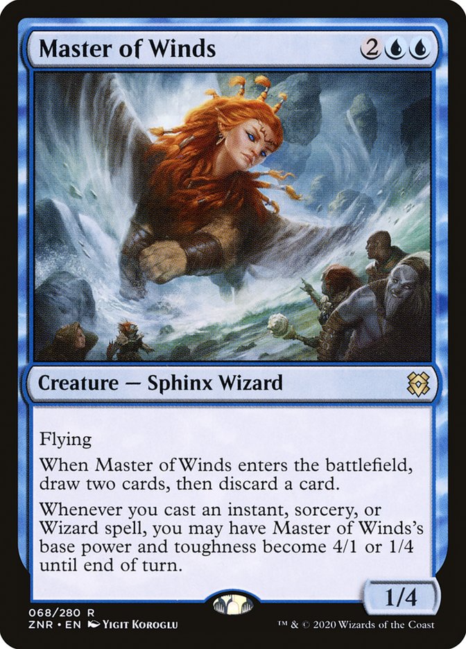 Master of Winds [Zendikar Rising] | Play N Trade Winnipeg