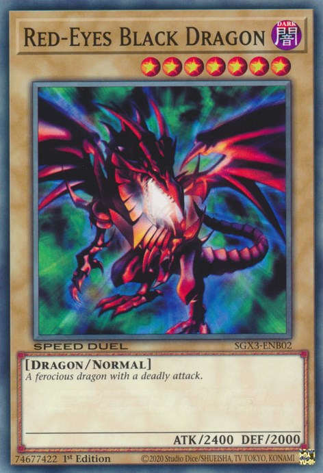 Red-Eyes Black Dragon [SGX3-ENB02] Common | Play N Trade Winnipeg