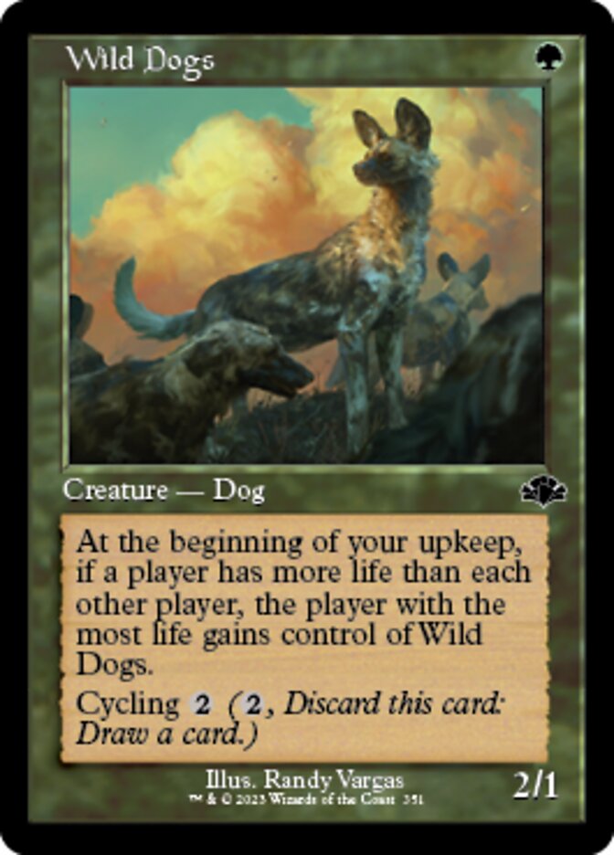 Wild Dogs (Retro) [Dominaria Remastered] | Play N Trade Winnipeg