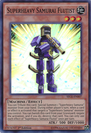 Superheavy Samurai Flutist [SECE-EN007] Super Rare | Play N Trade Winnipeg