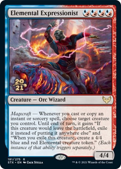 Elemental Expressionist [Strixhaven: School of Mages Prerelease Promos] | Play N Trade Winnipeg