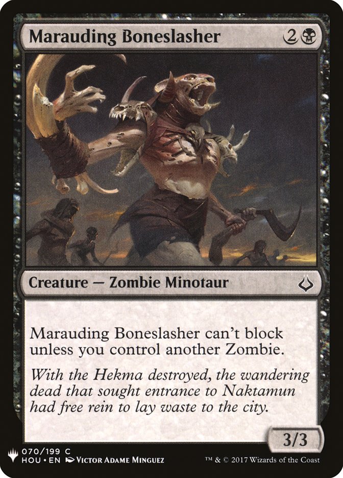 Marauding Boneslasher [Mystery Booster] | Play N Trade Winnipeg