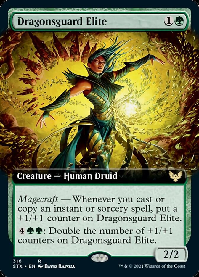 Dragonsguard Elite (Extended) [Strixhaven: School of Mages] | Play N Trade Winnipeg
