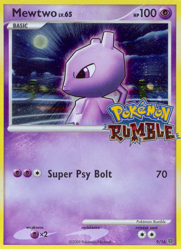 Mewtwo (9/16) [Pokémon Rumble] | Play N Trade Winnipeg