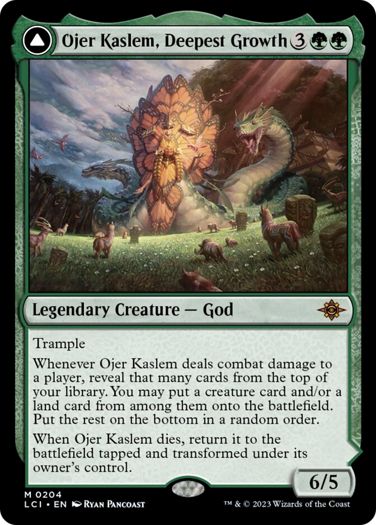 Ojer Kaslem, Deepest Growth // Temple of Cultivation [The Lost Caverns of Ixalan] | Play N Trade Winnipeg