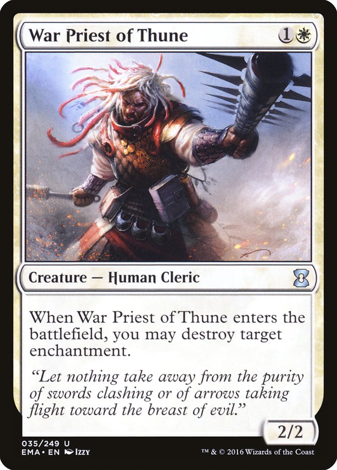 War Priest of Thune [Eternal Masters] | Play N Trade Winnipeg