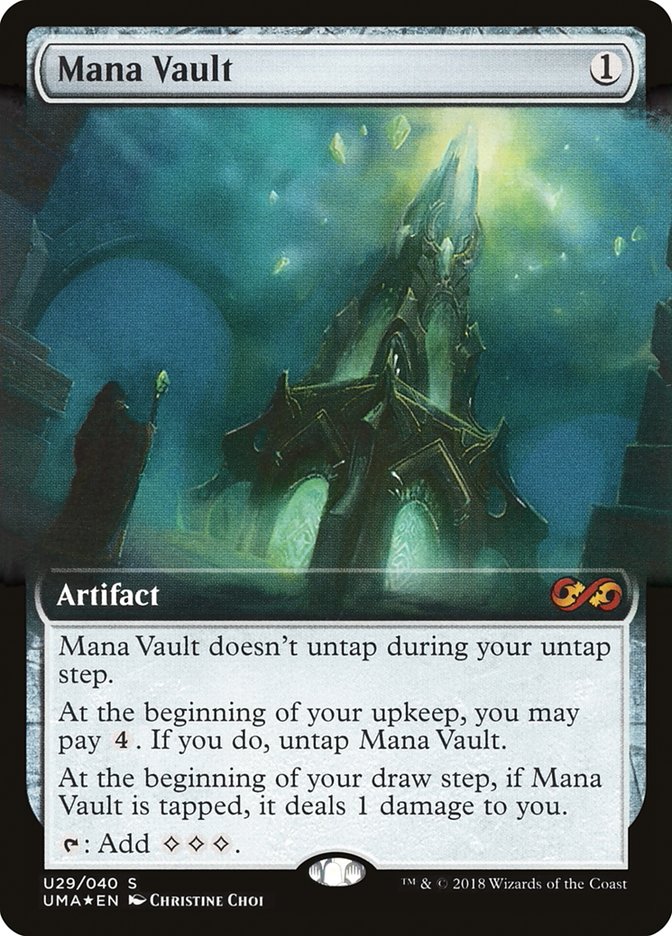 Mana Vault (Topper) [Ultimate Box Topper] | Play N Trade Winnipeg