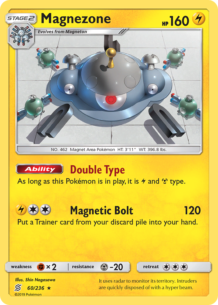 Magnezone (60/236) [Sun & Moon: Unified Minds] | Play N Trade Winnipeg