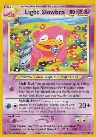 Light Slowbro (51/105) [Neo Destiny Unlimited] | Play N Trade Winnipeg