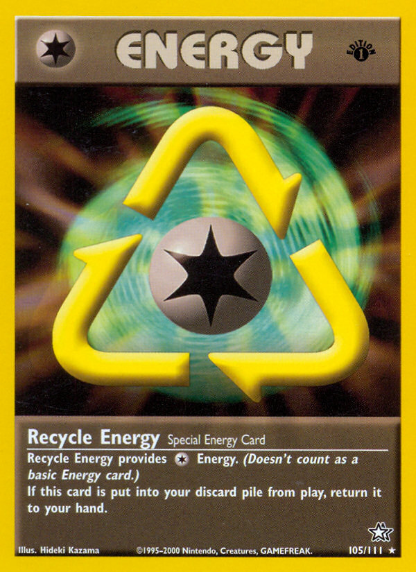 Recycle Energy (105/111) [Neo Genesis 1st Edition] | Play N Trade Winnipeg