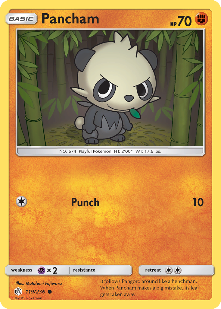 Pancham (119/236) [Sun & Moon: Cosmic Eclipse] | Play N Trade Winnipeg