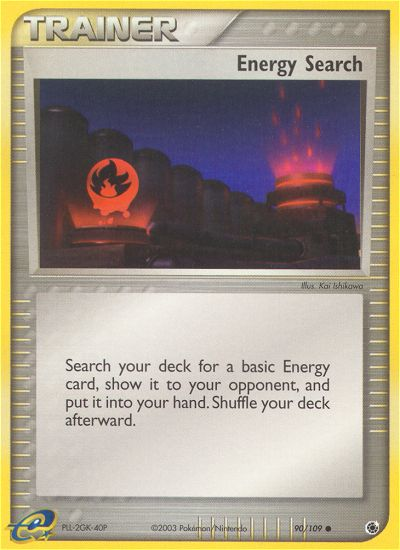 Energy Search (90/109) [EX: Ruby & Sapphire] | Play N Trade Winnipeg