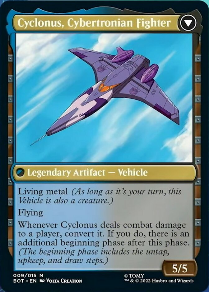 Cyclonus, the Saboteur // Cyclonus, Cybertronian Fighter [Universes Beyond: Transformers] | Play N Trade Winnipeg