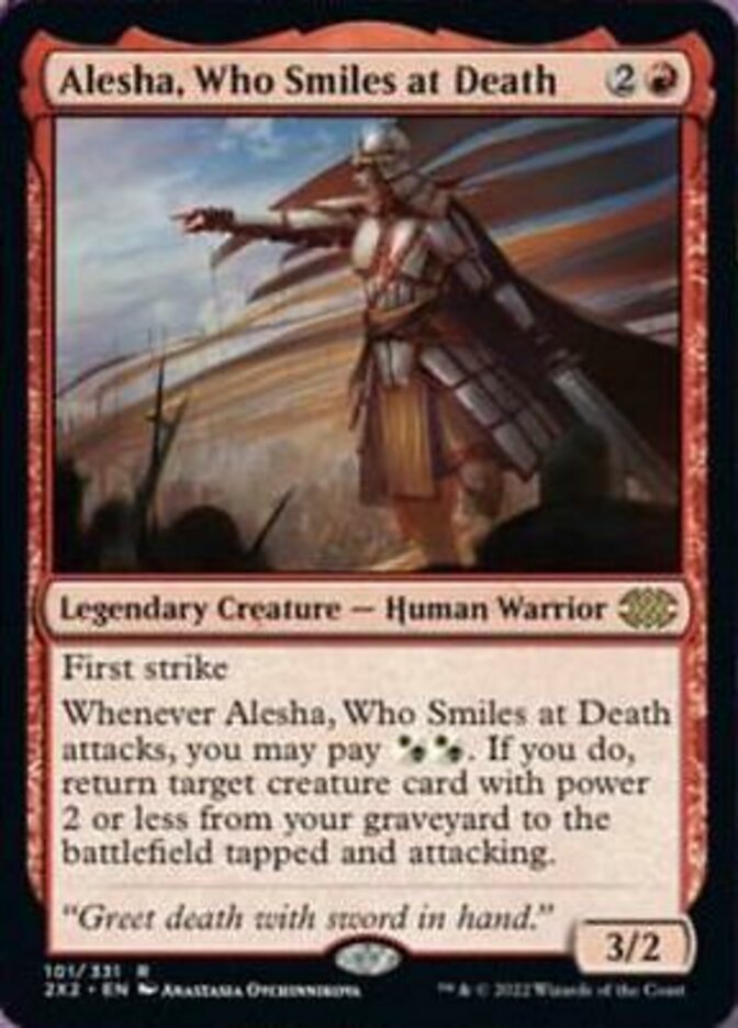 Alesha, Who Smiles at Death [Double Masters 2022] | Play N Trade Winnipeg