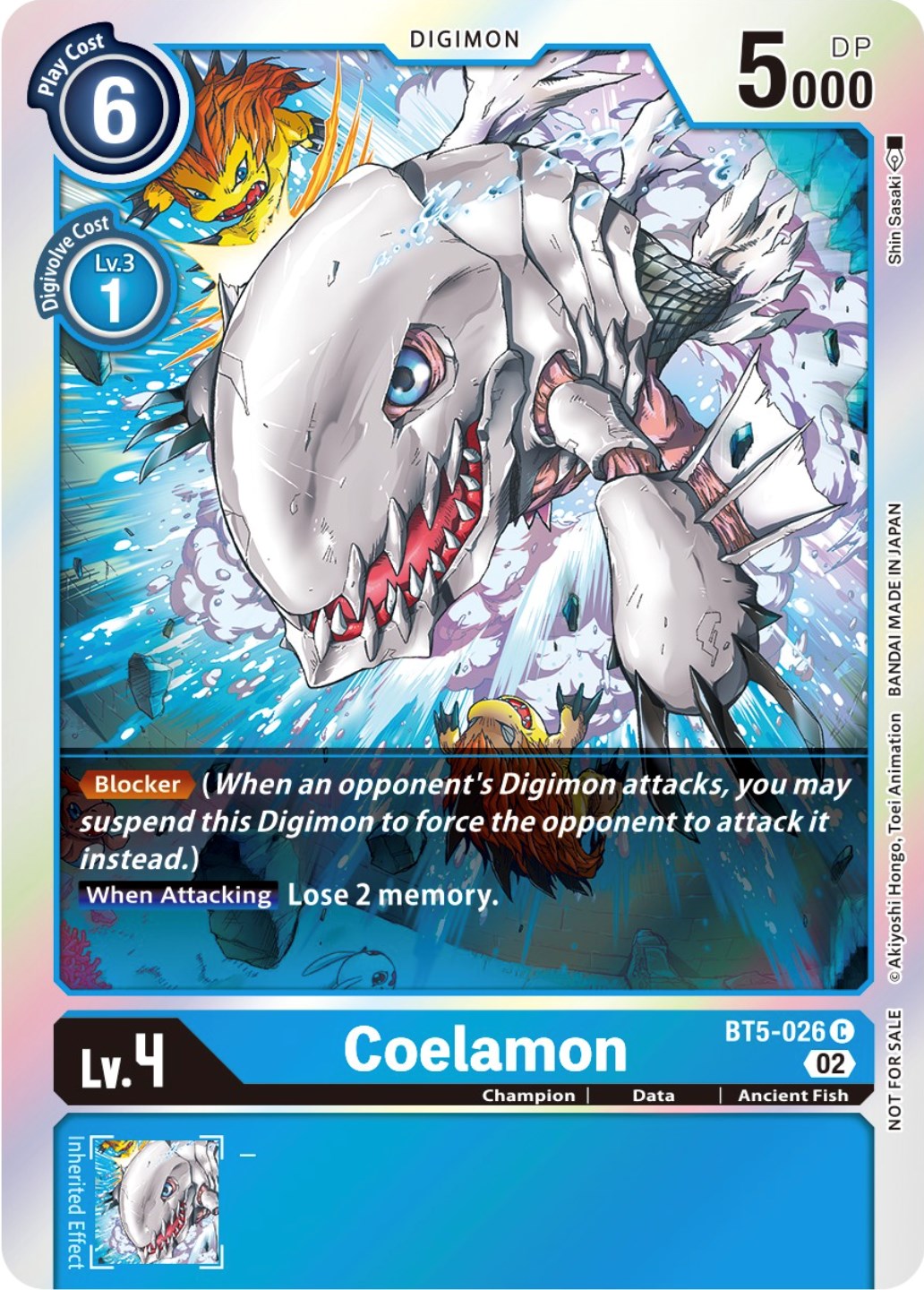 Coelamon [BT5-026] (Official Tournament Pack Vol. 7) [Battle of Omni Promos] | Play N Trade Winnipeg