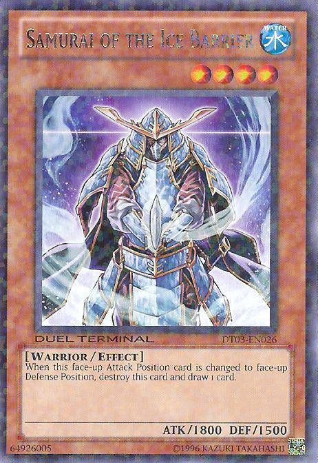 Samurai of the Ice Barrier [DT03-EN026] Rare | Play N Trade Winnipeg
