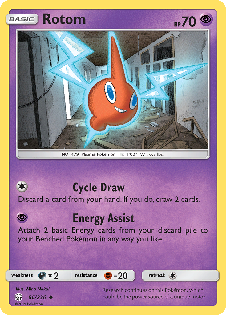 Rotom (86/236) [Sun & Moon: Cosmic Eclipse] | Play N Trade Winnipeg