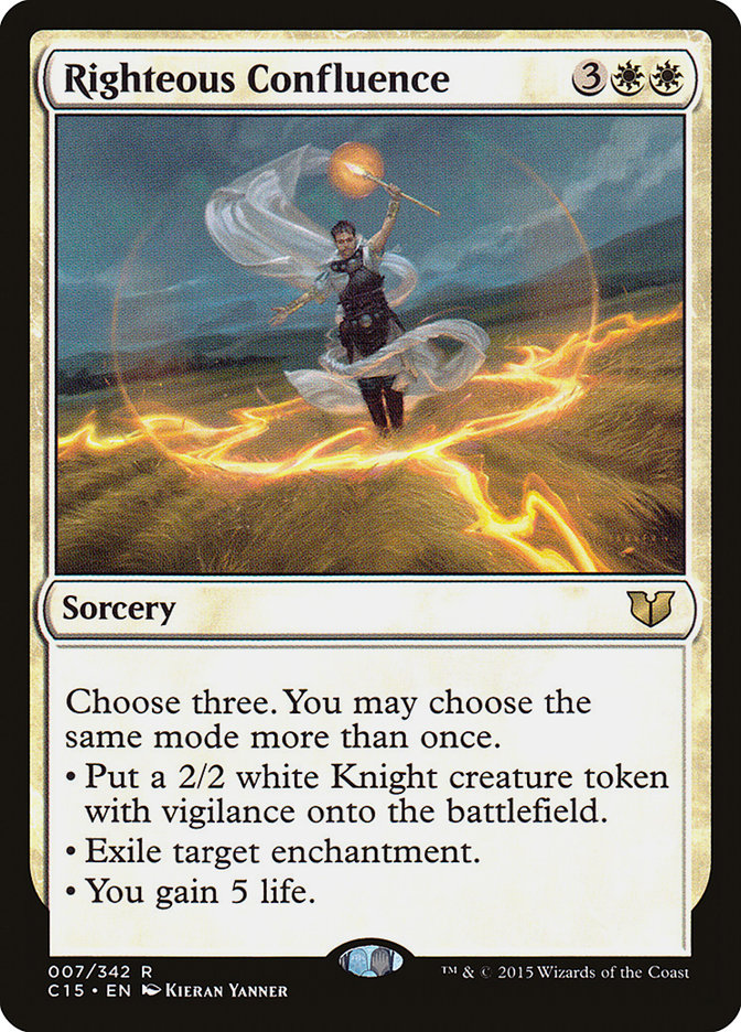 Righteous Confluence [Commander 2015] | Play N Trade Winnipeg