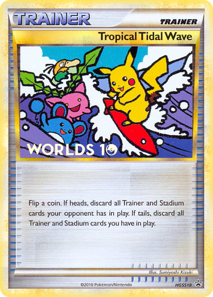 Tropical Tidal Wave (HGSS18) [HeartGold & SoulSilver: Black Star Promos] | Play N Trade Winnipeg