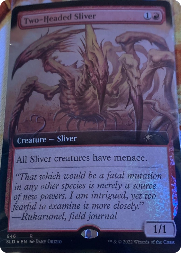 Two-Headed Sliver (Extended Art) [Secret Lair Drop Promos] | Play N Trade Winnipeg