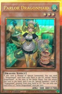 Parlor Dragonmaid [MAGO-EN023] Gold Rare | Play N Trade Winnipeg