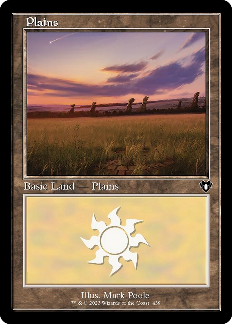 Plains (439) (Retro) [Commander Masters] | Play N Trade Winnipeg