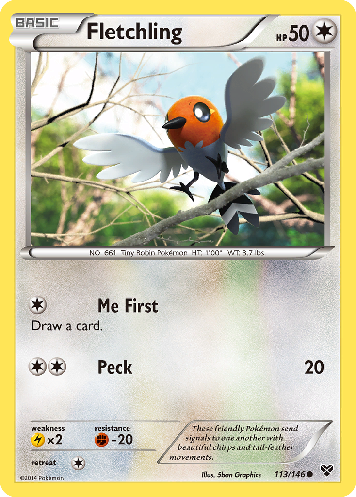 Fletchling (113/146) [XY: Base Set] | Play N Trade Winnipeg