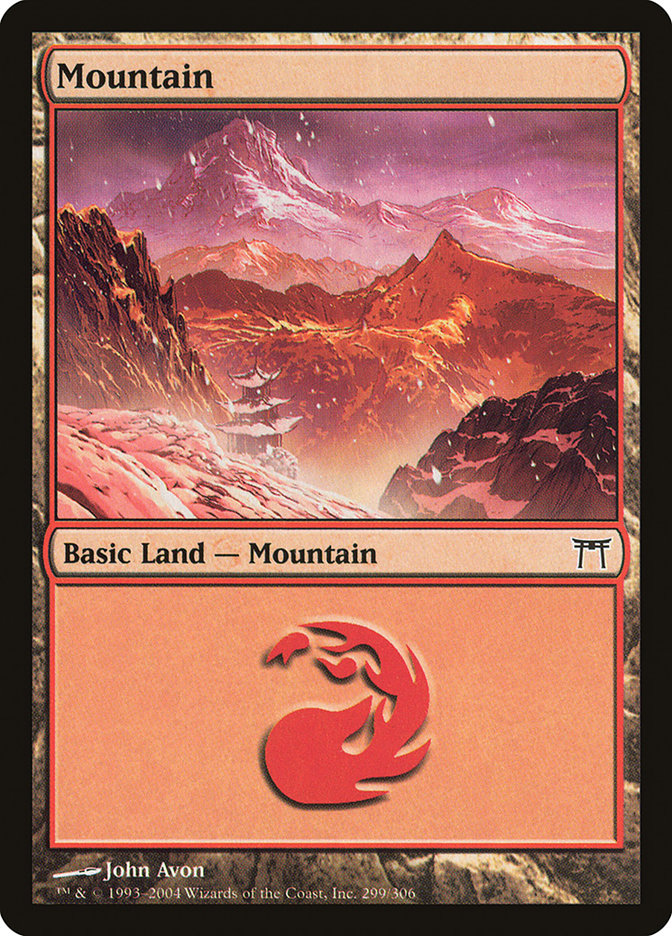 Mountain (299) [Champions of Kamigawa] | Play N Trade Winnipeg