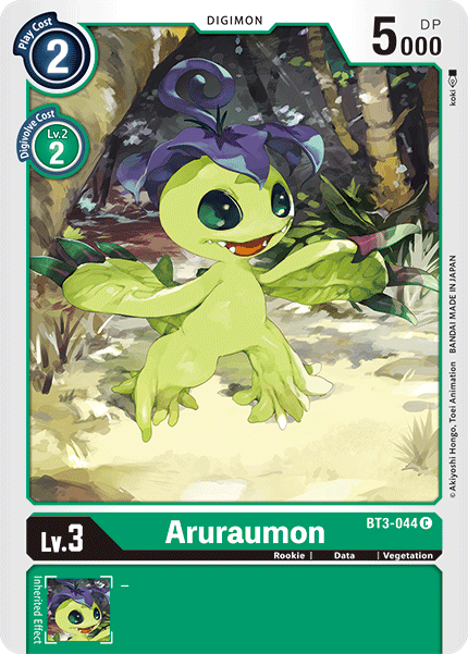 Aruraumon [BT3-044] [Release Special Booster Ver.1.5] | Play N Trade Winnipeg