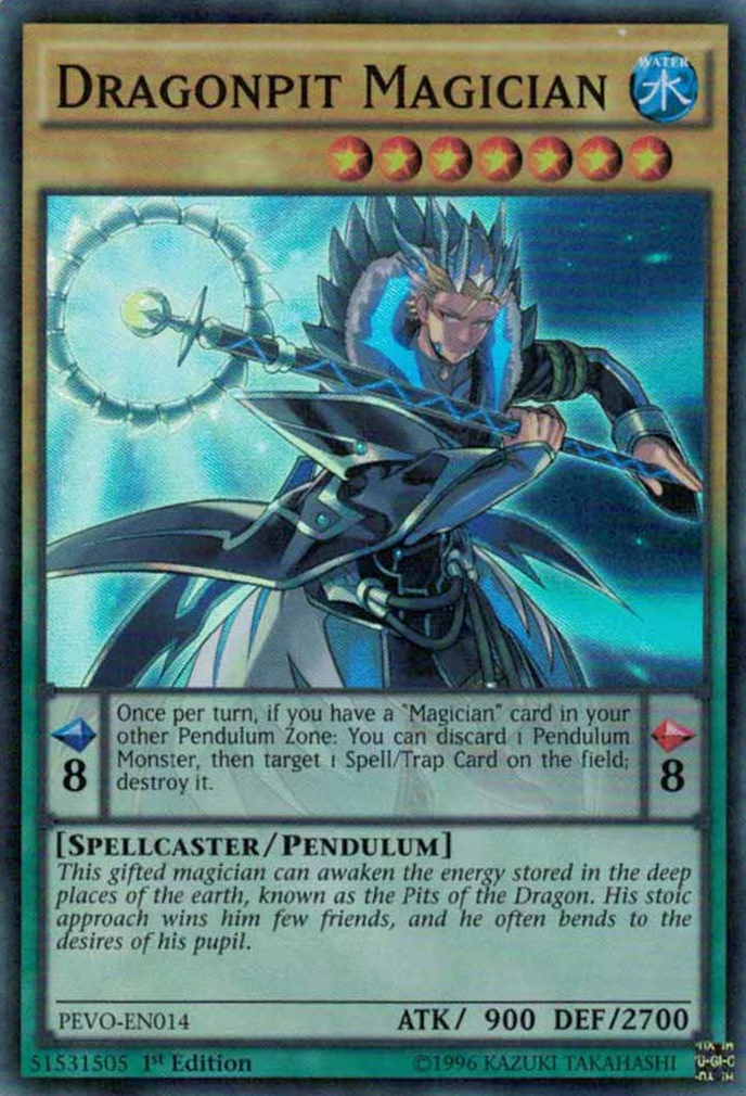 Dragonpit Magician [PEVO-EN014] Super Rare | Play N Trade Winnipeg