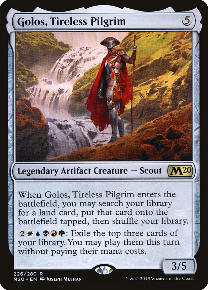 Golos, Tireless Pilgrim [Core Set 2020] | Play N Trade Winnipeg