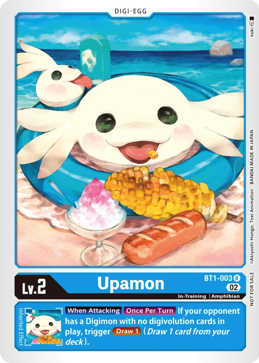 Upamon [BT1-003] (Winner Pack Dimensional Phase) [Release Special Booster Promos] | Play N Trade Winnipeg