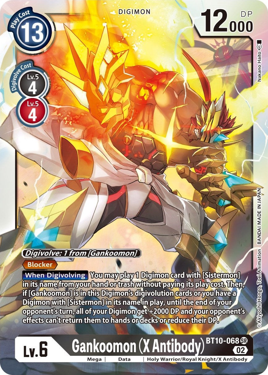 Gankoomon (X Antibody) [BT10-068] [Xros Encounter] | Play N Trade Winnipeg