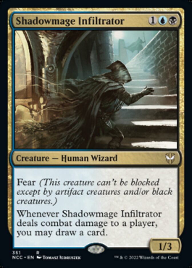 Shadowmage Infiltrator [Streets of New Capenna Commander] | Play N Trade Winnipeg