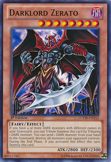 Darklord Zerato [LCYW-EN212] Common | Play N Trade Winnipeg