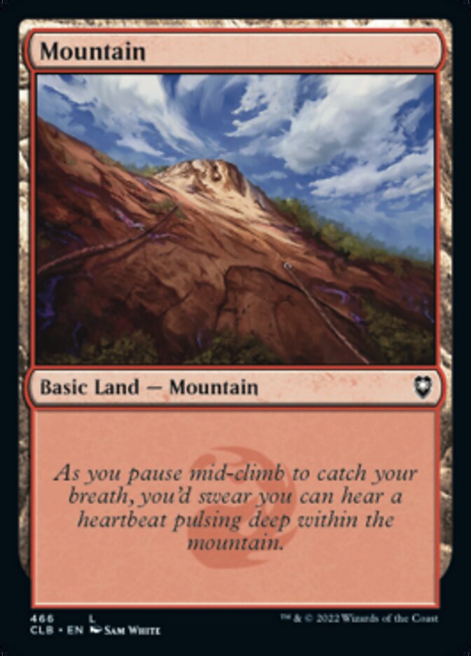 Mountain (466) [Commander Legends: Battle for Baldur's Gate] | Play N Trade Winnipeg