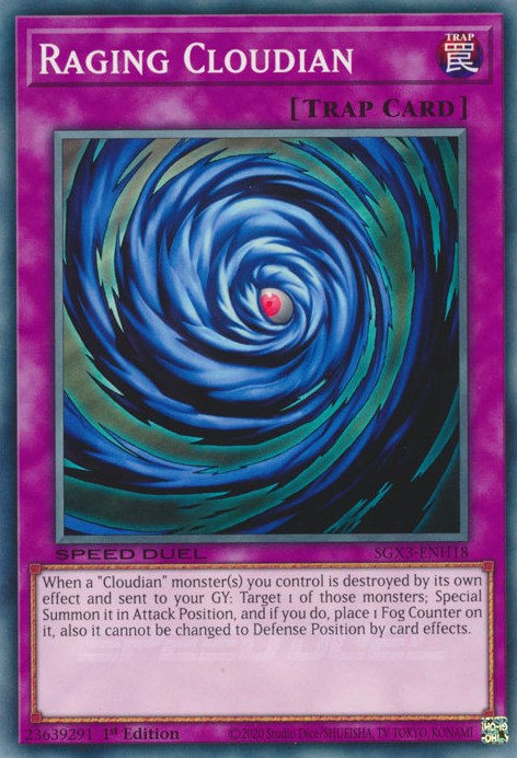 Raging Cloudian [SGX3-ENH18] Common | Play N Trade Winnipeg