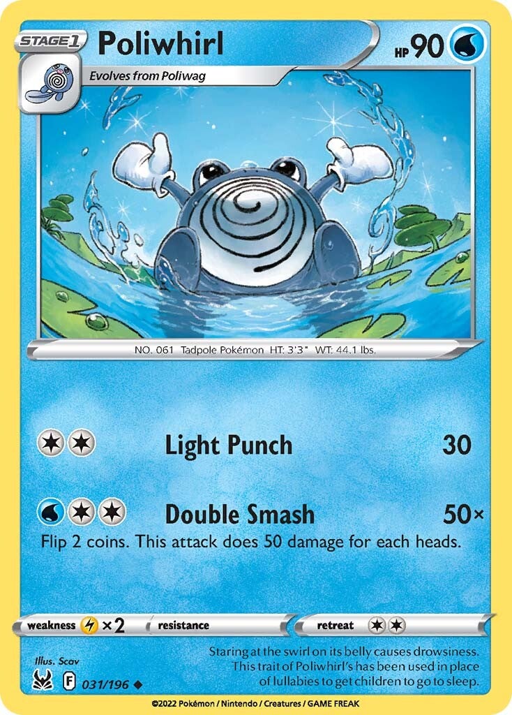 Poliwhirl (031/196) [Sword & Shield: Lost Origin] | Play N Trade Winnipeg