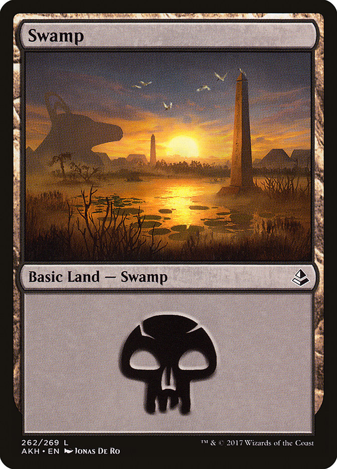 Swamp (262) [Amonkhet] | Play N Trade Winnipeg