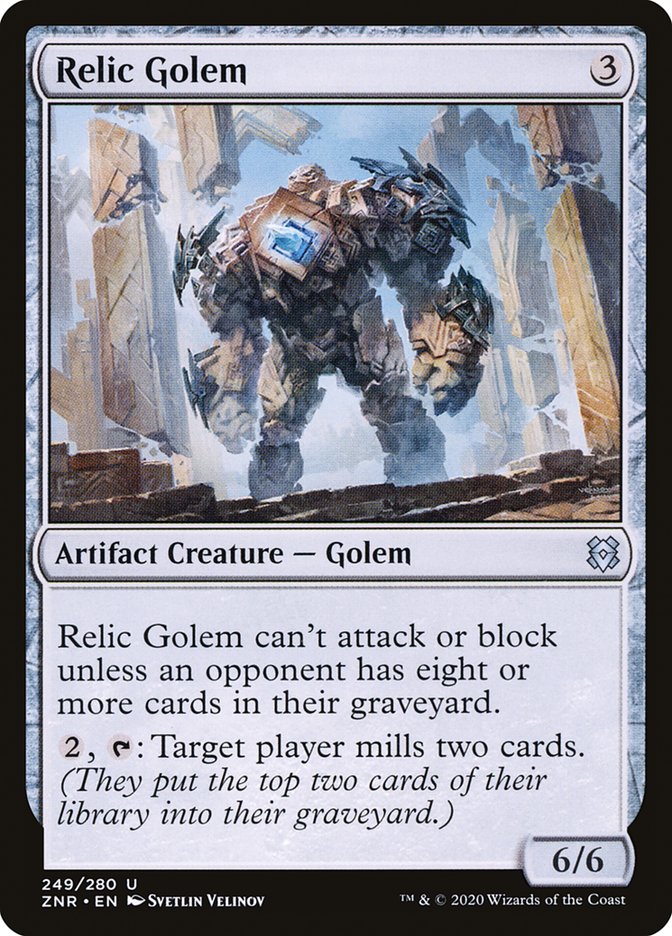 Relic Golem [Zendikar Rising] | Play N Trade Winnipeg